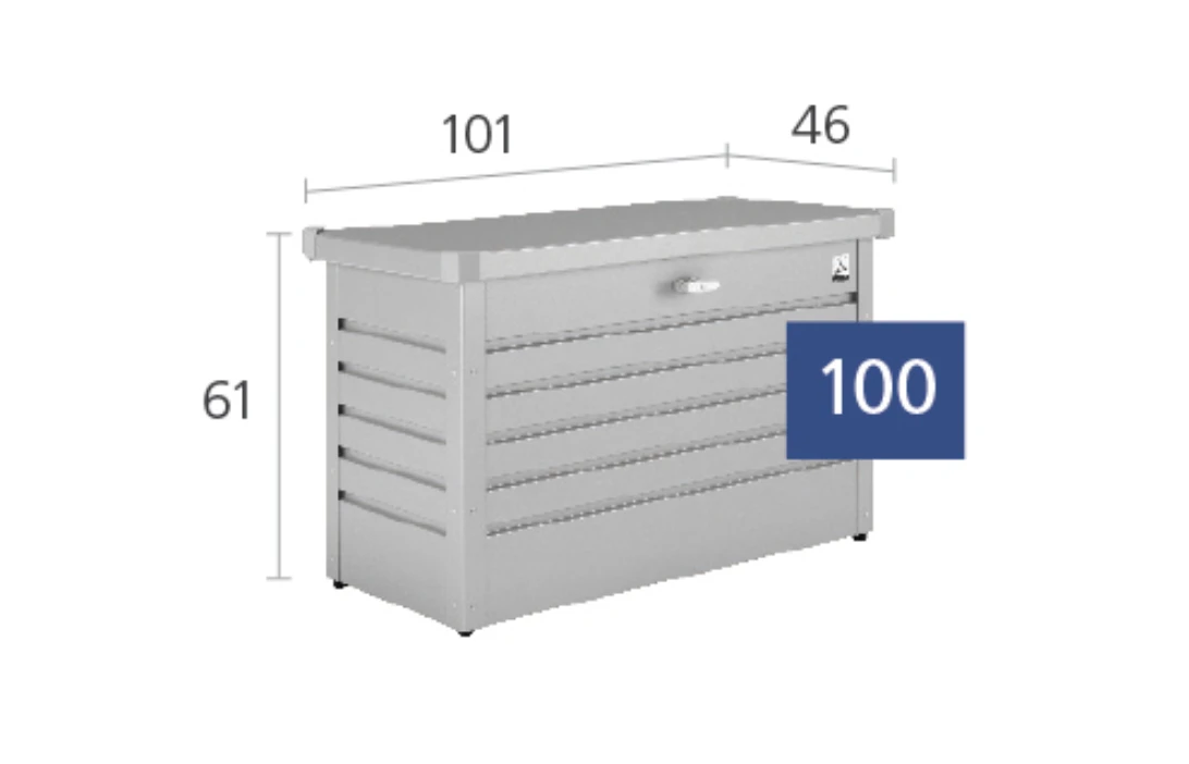 Biohort PakketBox Wit 101 x 46 cm - Afbeelding 6